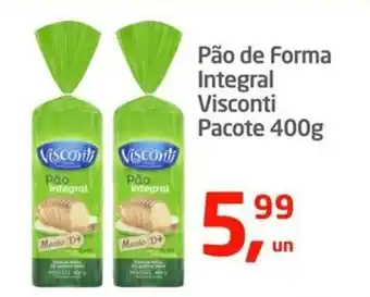 Tenda Atacado Pão de Forma Integral Visconti Pacote oferta