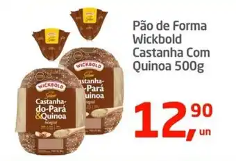 Tenda Atacado Pão de Forma Wickbold Castanha Com Quinoa oferta