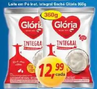 Supermercados Guanabara Leite em Po Inst. Integral sache Gloria oferta