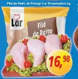 Supermercados Guanabara File de Peito de Frango Lar Envelopado oferta