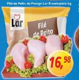 Supermercados Guanabara File de Peito de Frango Lar Envelopado oferta