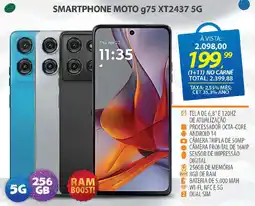 Lojas Cem Smartphone moto g75 xt2437 5g oferta