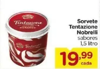 Carrefour Bairro Sorvete Tentazione Nobrelli 1.5L oferta