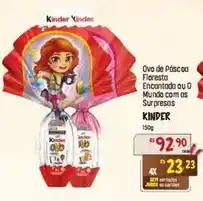 Muffato Kinder - ovo de páscoa floresta encantada ou o mundo com os surpresas oferta