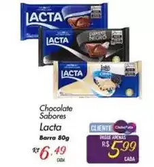 Muffato Lacta - chocolate sabores oferta