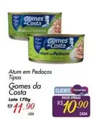 Muffato Gomes da costa - atum em pedaços tipos oferta