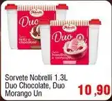 Spani Atacadista Nobrelli - sorvete duo chocolate, duo morango un oferta