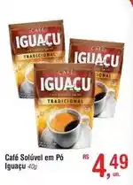 Fort Atacadista Iguaçu - café solúvel em pó oferta