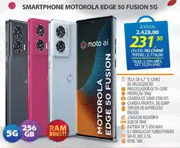 Lojas Cem Smartphone motorola edge 50 fusion 5g oferta