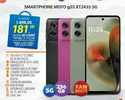 Lojas Cem Smartphone moto g55 xt2435 5g oferta