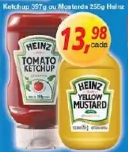 Supermercados Guanabara Ketchup ou Mostarda Heinz oferta