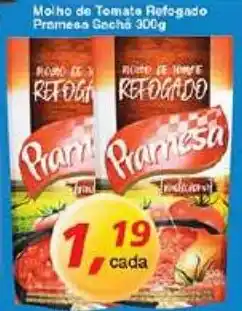 Supermercados Guanabara Molho de Tomate Refogado Promesa Gacha oferta