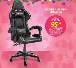 Lojas Cem Cadeira gamer  premium oferta