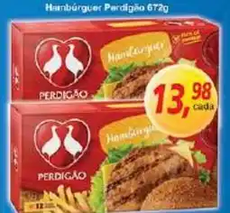 Supermercados Guanabara Hambúrguer Perdigão oferta