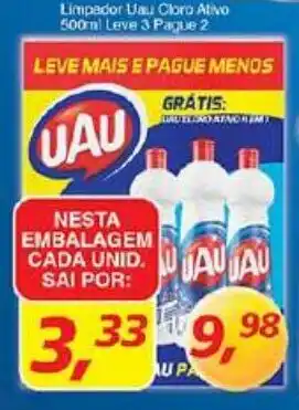 Supermercados Guanabara Limpador Uau Cloro Ativo oferta