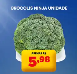 Supermercado Porecatu Brocolis ninja unidade oferta