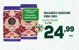 Araújo Supermercados Macarrão harusame kurai oferta