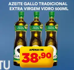 Supermercado Porecatu Azeite gallo tradicional extra virgem vidro oferta