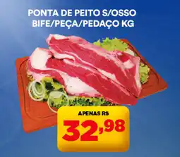 Supermercado Porecatu Ponta de peito s/osso bife/peça/pedaço oferta