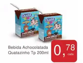 Mineirão Atacarejo Bebida Achocolatada Quatazinho Tp oferta