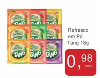 Mineirão Atacarejo Refresco em Pó Tang oferta