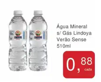 Mineirão Atacarejo Água Mineral s/ Gás Lindoya Verão Sense oferta