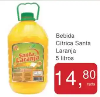 Mineirão Atacarejo Bebida Cítrica Santa Laranja oferta