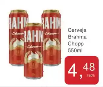 Mineirão Atacarejo Cerveja Brahma Chopp oferta