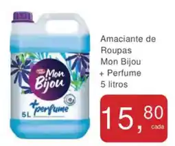 Mineirão Atacarejo Amaciante de Roupas Mon Bijou + Perfume oferta