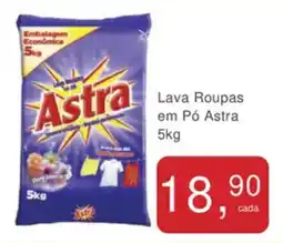 Mineirão Atacarejo Lava Roupas em Pó Astra oferta