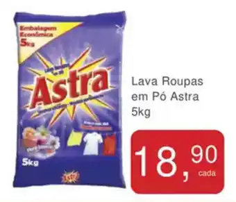 Mineirão Atacarejo Lava Roupas em Pó Astra oferta