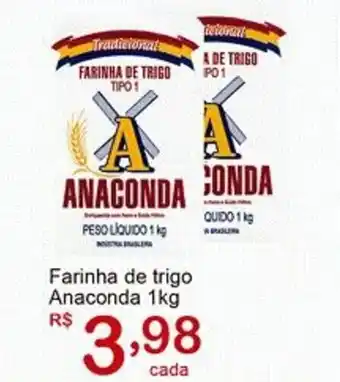 Giga Atacado Farinha de trigo Anaconda oferta