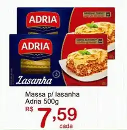 Giga Atacado Massa p/ lasanha Adria oferta