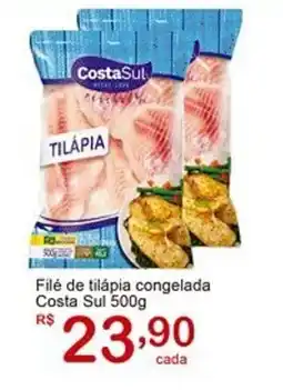 Giga Atacado Filé de tilápia congelada Costa Sul oferta