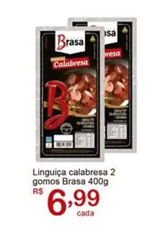 Giga Atacado Linguiça calabresa 2 gomos Brasa oferta