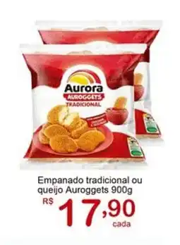 Giga Atacado Empanado tradicional ou queijo Auroggets oferta