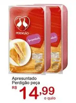 Giga Atacado Apresuntado Perdigão peça oferta