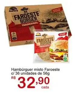 Giga Atacado Hambúrguer misto Faroeste oferta