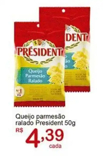 Giga Atacado Queijo parmesão ralado President oferta