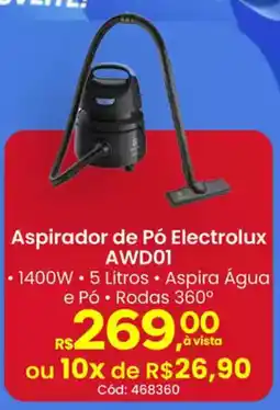 Supermercados Mateus Aspirador de Pó Electrolux AWD01 oferta