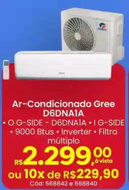 Supermercados Mateus Ar-Condicionado Gree D6DNA1A oferta