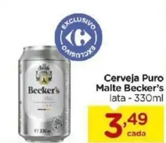 Carrefour Bairro Cerveja Puro Malte Becker's 330ml oferta