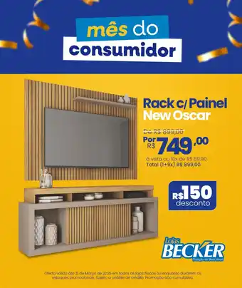 Lojas Becker Rack c/Painel oferta