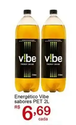 Giga Atacado Energético Vibe sabores PET oferta