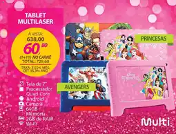 Lojas Cem Tablet multilaser oferta