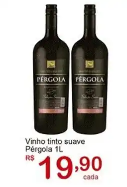 Giga Atacado Vinho tinto suave Pérgola oferta