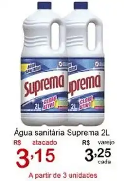 Giga Atacado Água sanitária Suprema oferta