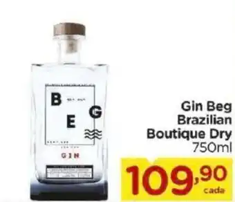 Carrefour Bairro Gin Beg Brazilian Botique Dry 750ml oferta