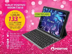 Lojas Cem Tablet positivo vision t3010 oferta