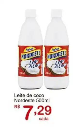 Giga Atacado Leite de coco Nordeste oferta